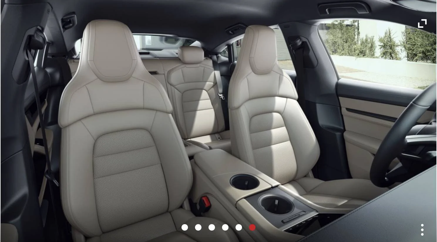 Porsche Taycan `Night Time Ambient Lighting in Chalk Crayon Interiors 3D07B9E5-D577-48C5-A219-BC10D538D5FA