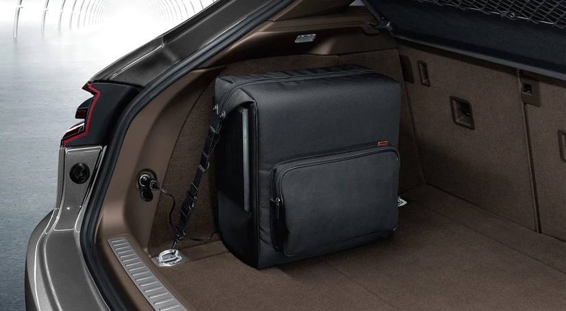 Porsche Taycan Front Truck Food Cooler MACANIICOOLBAG_1400x