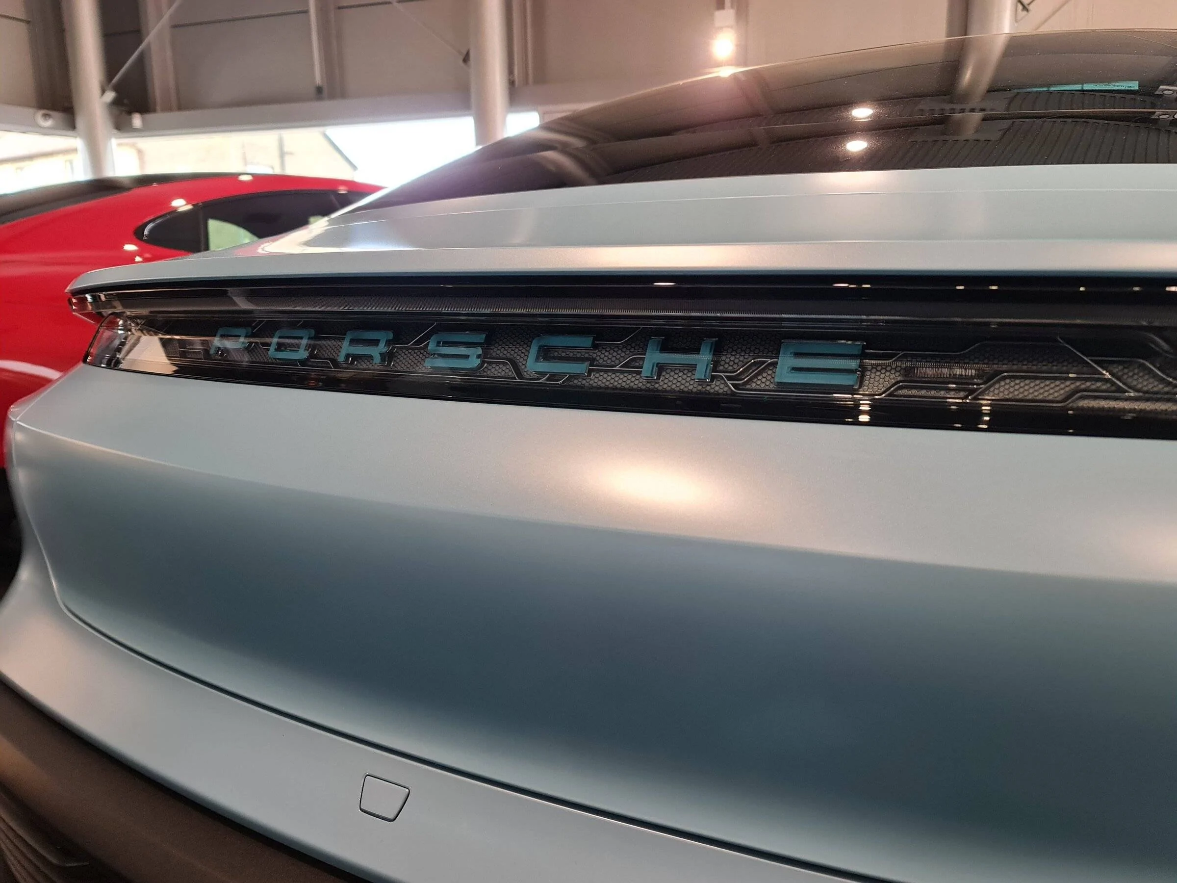 Porsche Taycan Taycan Frozen Blue Wrapped in Matte PPF by Topaz 20220212_101126