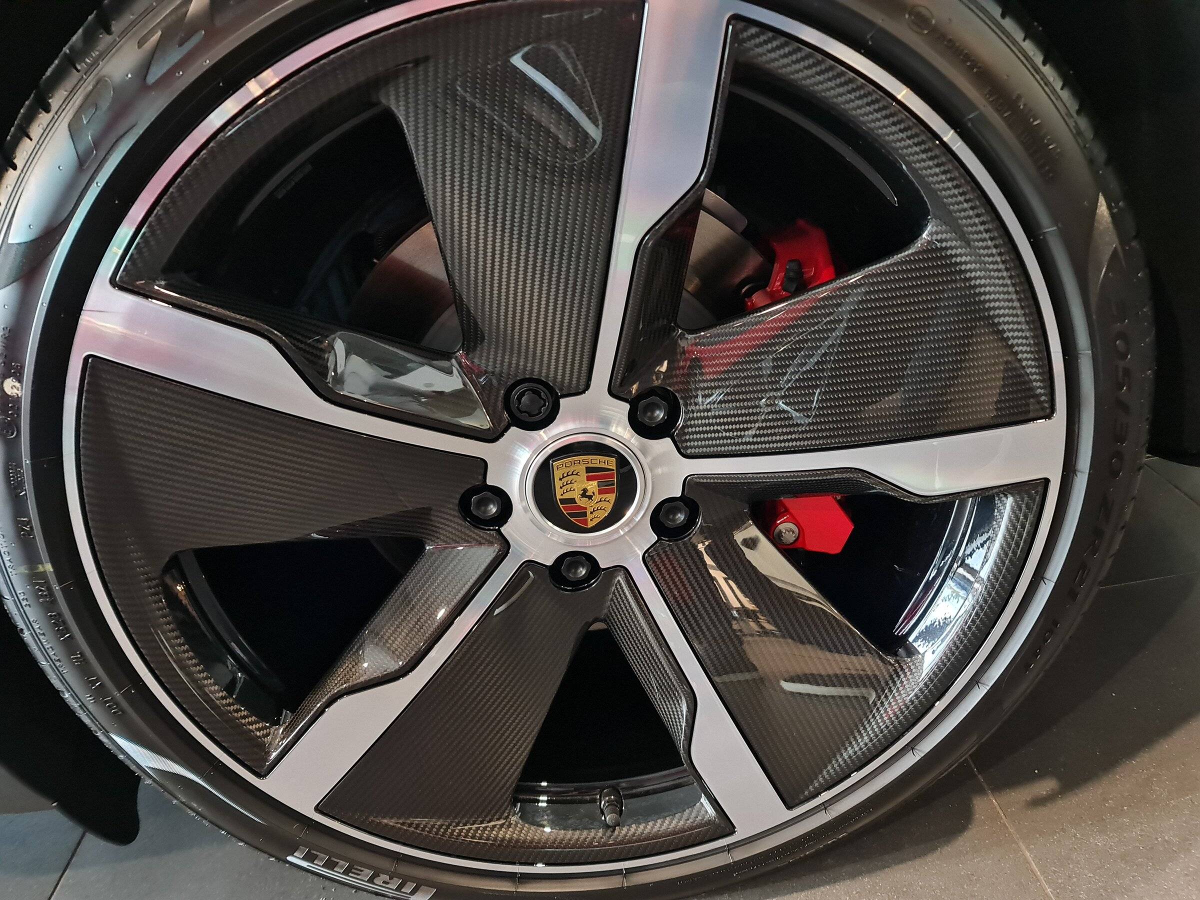Porsche Taycan Taycan Frozen Blue Wrapped in Matte PPF by Topaz 20220212_101145