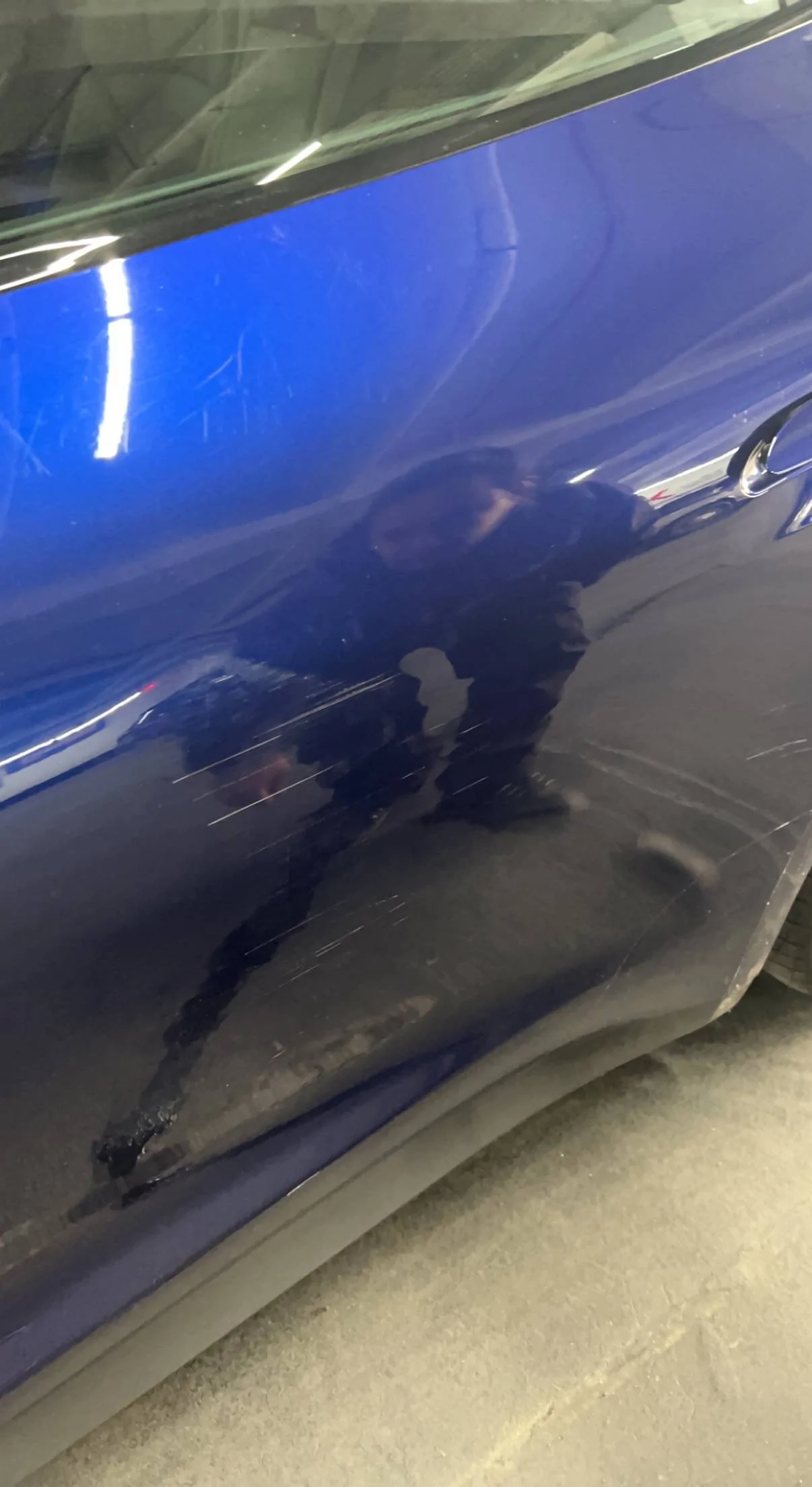 Porsche Taycan Scratched door, repair advice? A7283CC2-ECEF-4D29-B6C9-87AFA1B44283
