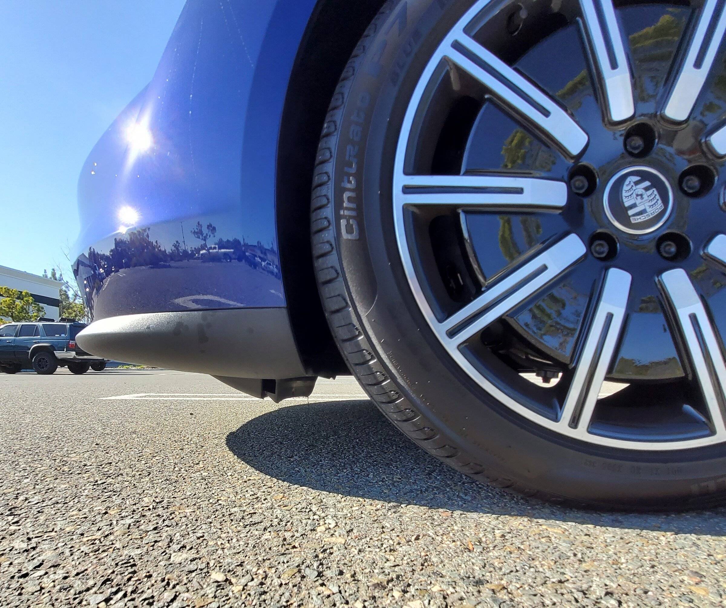 Porsche Taycan Smart lift and speed bumps 20