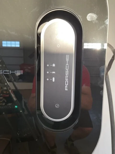 Porsche Taycan Show your home charging setup for your Taycan IMG_2108
