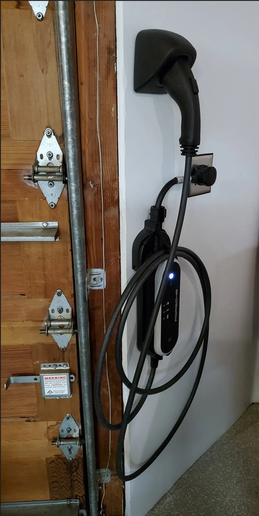 Porsche Taycan Show your home charging setup for your Taycan 1