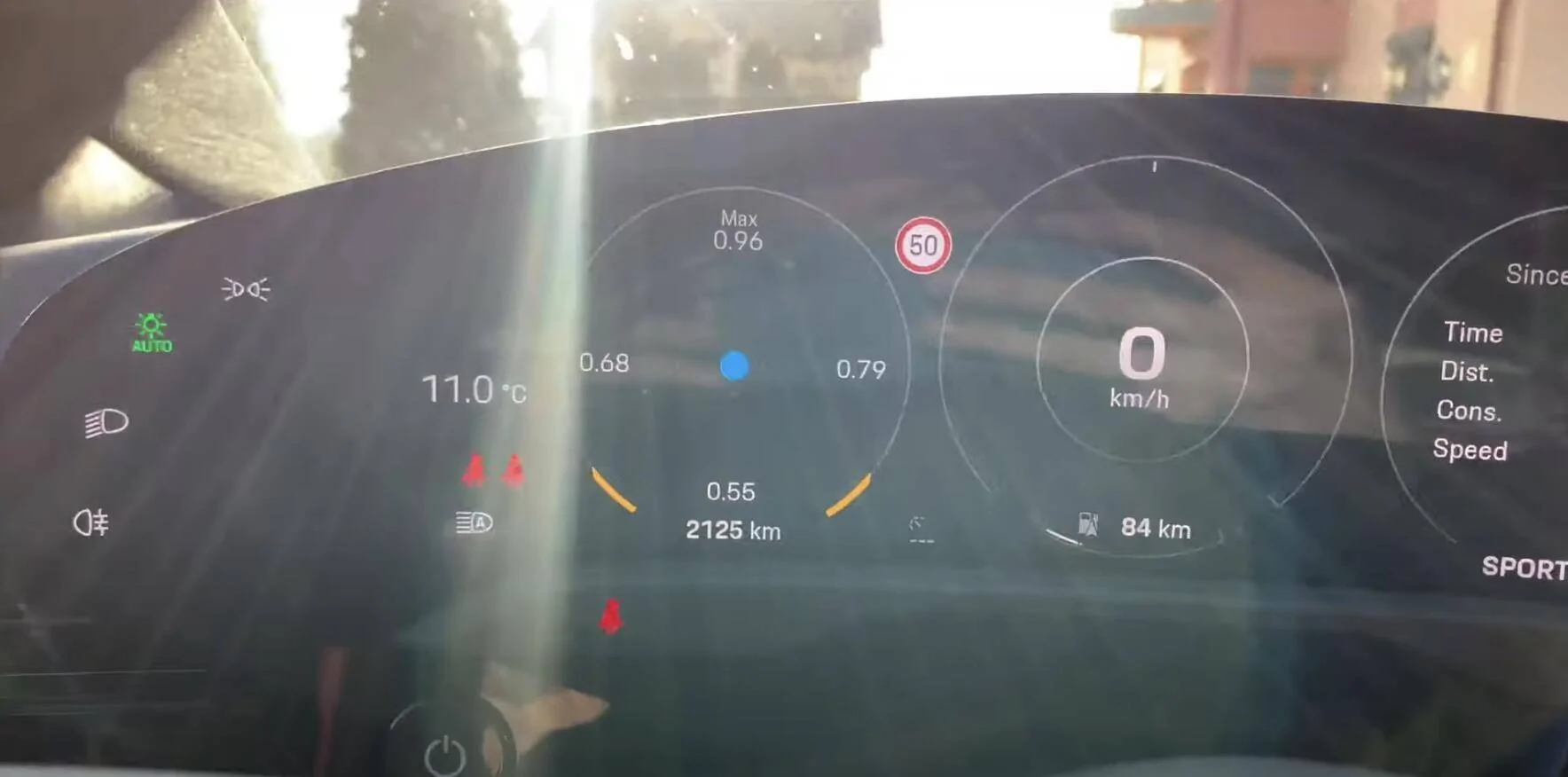 Porsche Taycan Max G-Force recording Screen Shot 2022-03-02 at 14.17.20