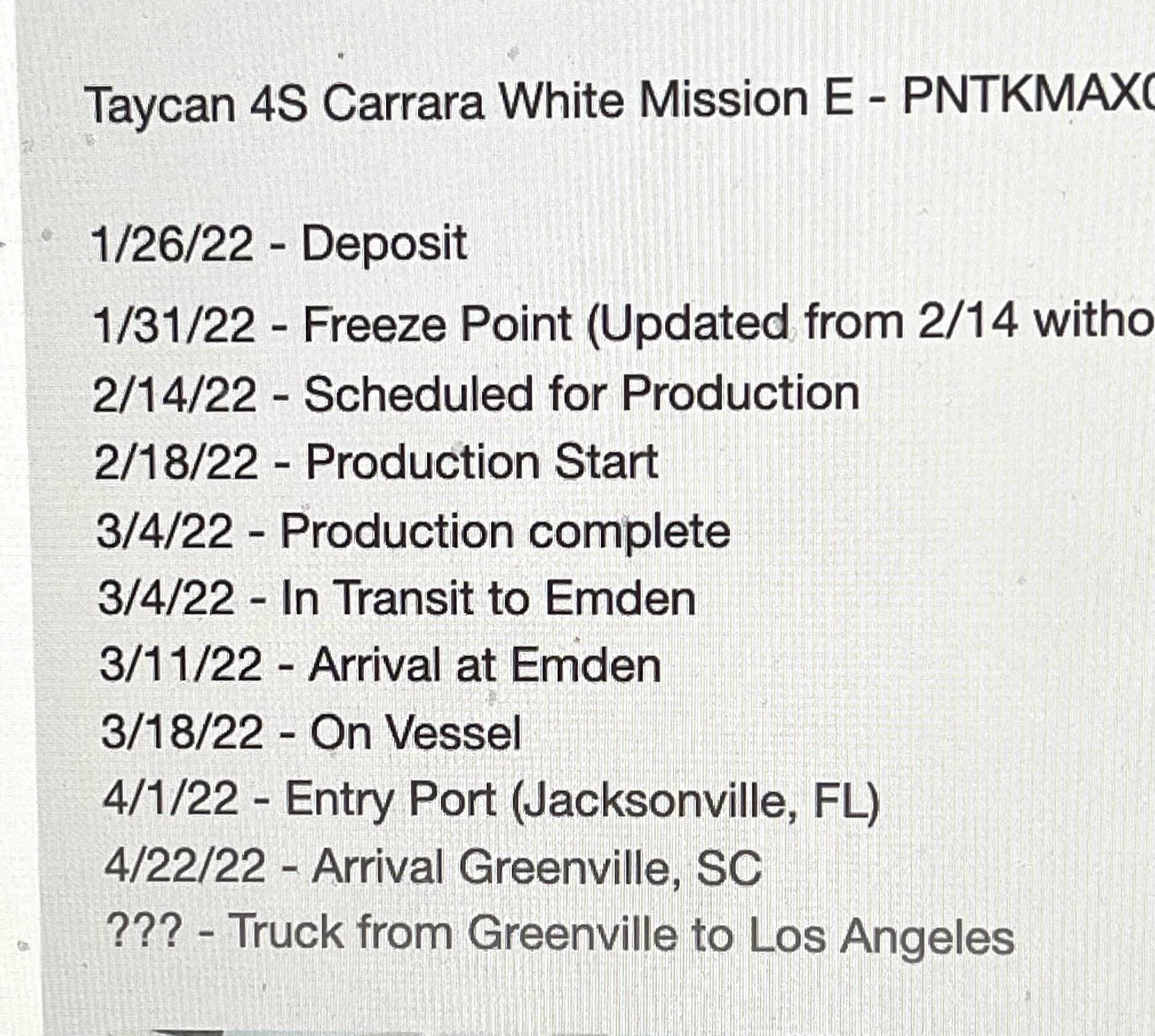 Porsche Taycan Delivery Delays DCBABBC4-8903-4507-961A-1BFD376B1B1A