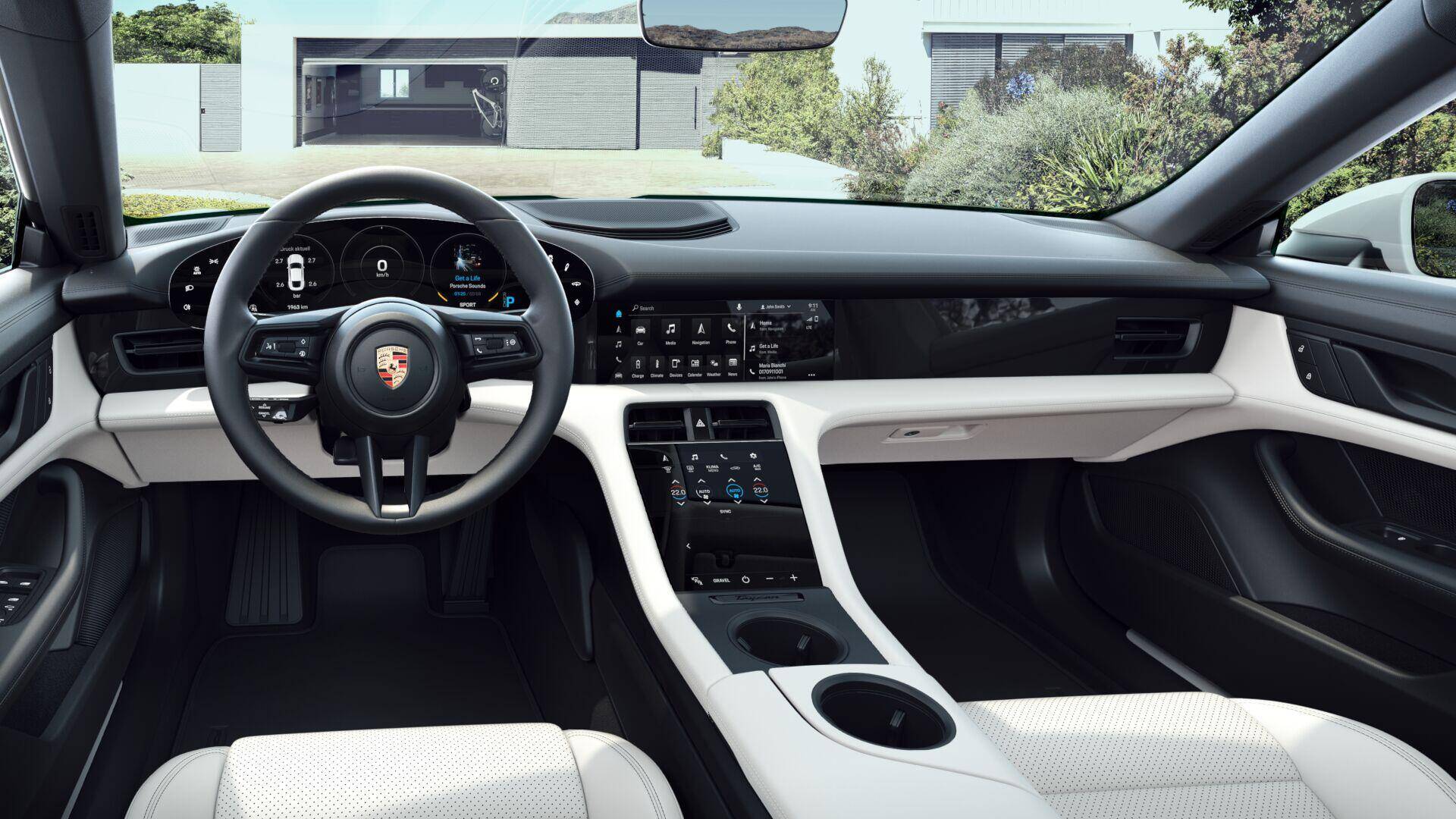Porsche Taycan Pictures of Taycan leather samples in light colours 1646730070884-pn