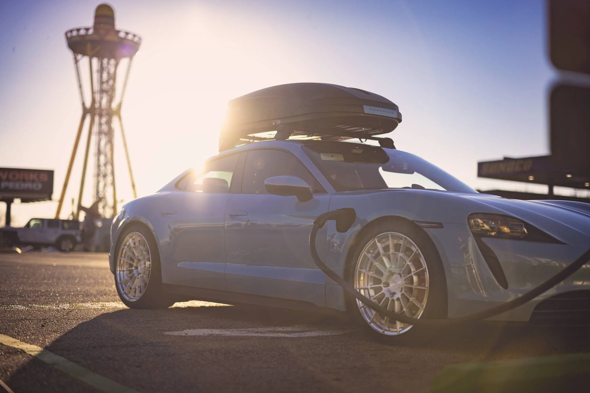 Porsche Taycan Dystopian Future Realized - My Car Hangs Out Under Bridges 51932185108_61b4489f1e_k