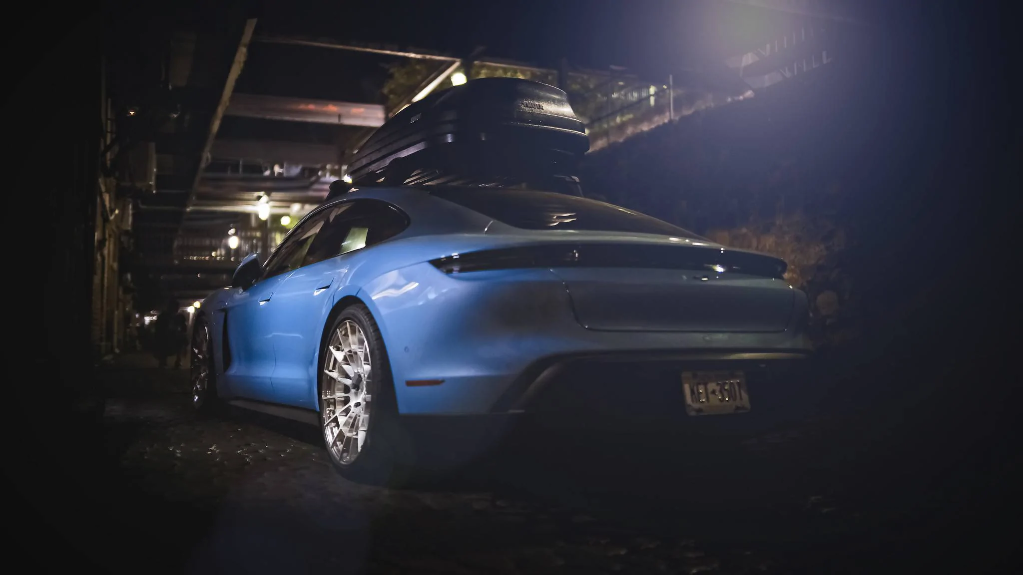 Porsche Taycan Dystopian Future Realized - My Car Hangs Out Under Bridges 51932695065_133ea7314c_k