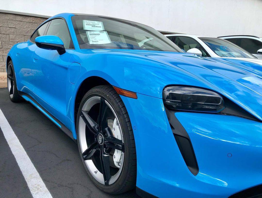 Porsche Taycan 🎨 PTS: PAINT TO SAMPLE Taycan Club & Photos Thread 275766937_3210121765912778_2005352825313959678_n
