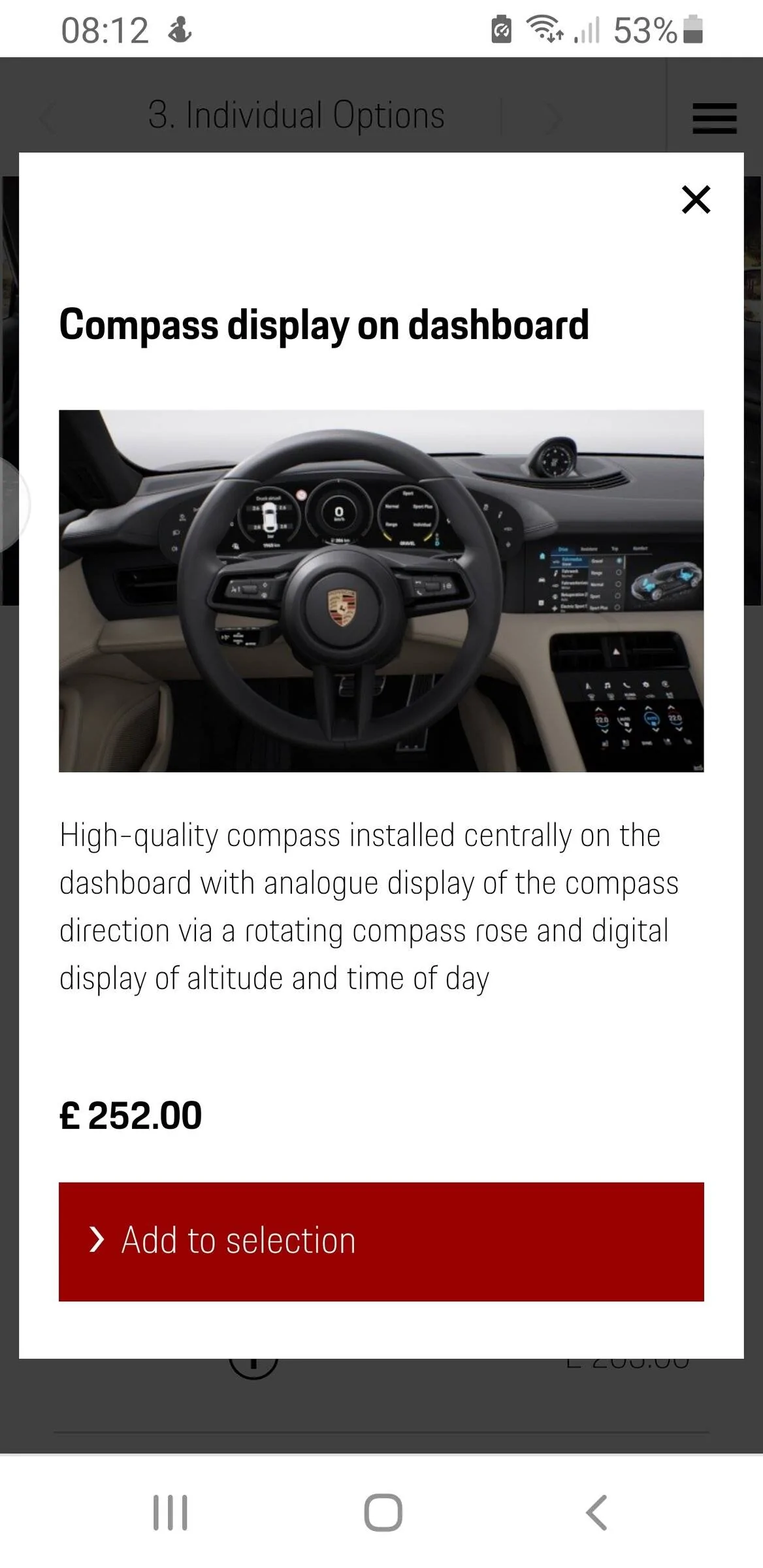 Porsche Taycan Do you have the compass? Screenshot_20220312-081242_Chrom