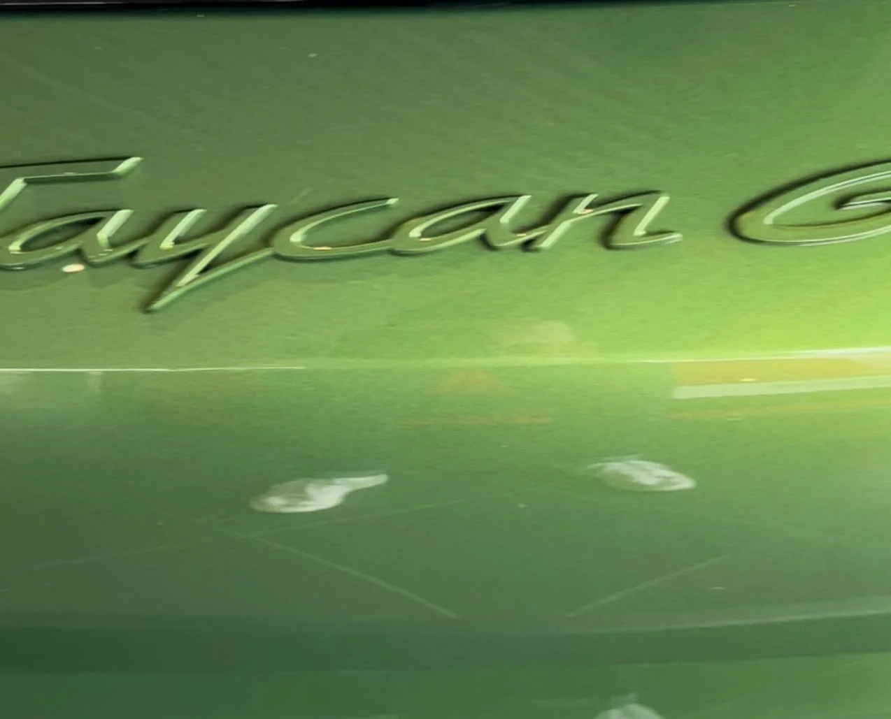 Porsche Taycan Ladies and gentlemen. The first Taycan GTS picked up 0E128302-BA8A-49F2-AD81-4311AC58B29F