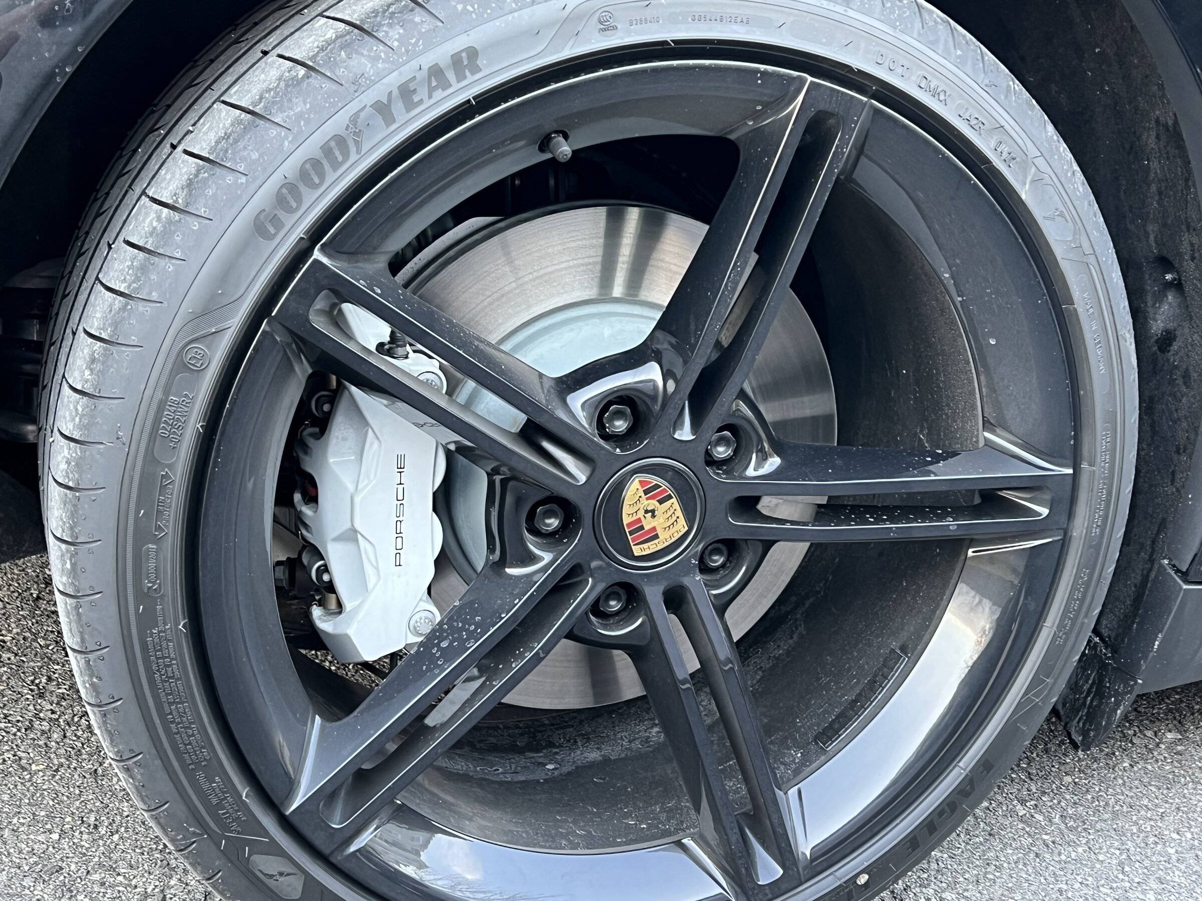 Porsche Taycan First take on my new 2022 Taycan A5928E3B-C33E-4707-8EDA-5EBADDC26C8B
