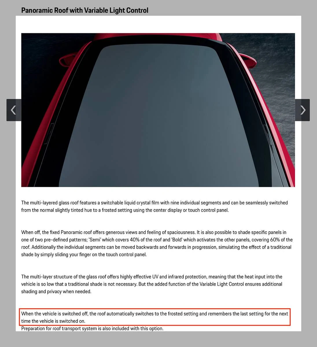 Porsche Taycan Pros and Cons of Variable Light Control roof option i-37Sq9Qh-X3