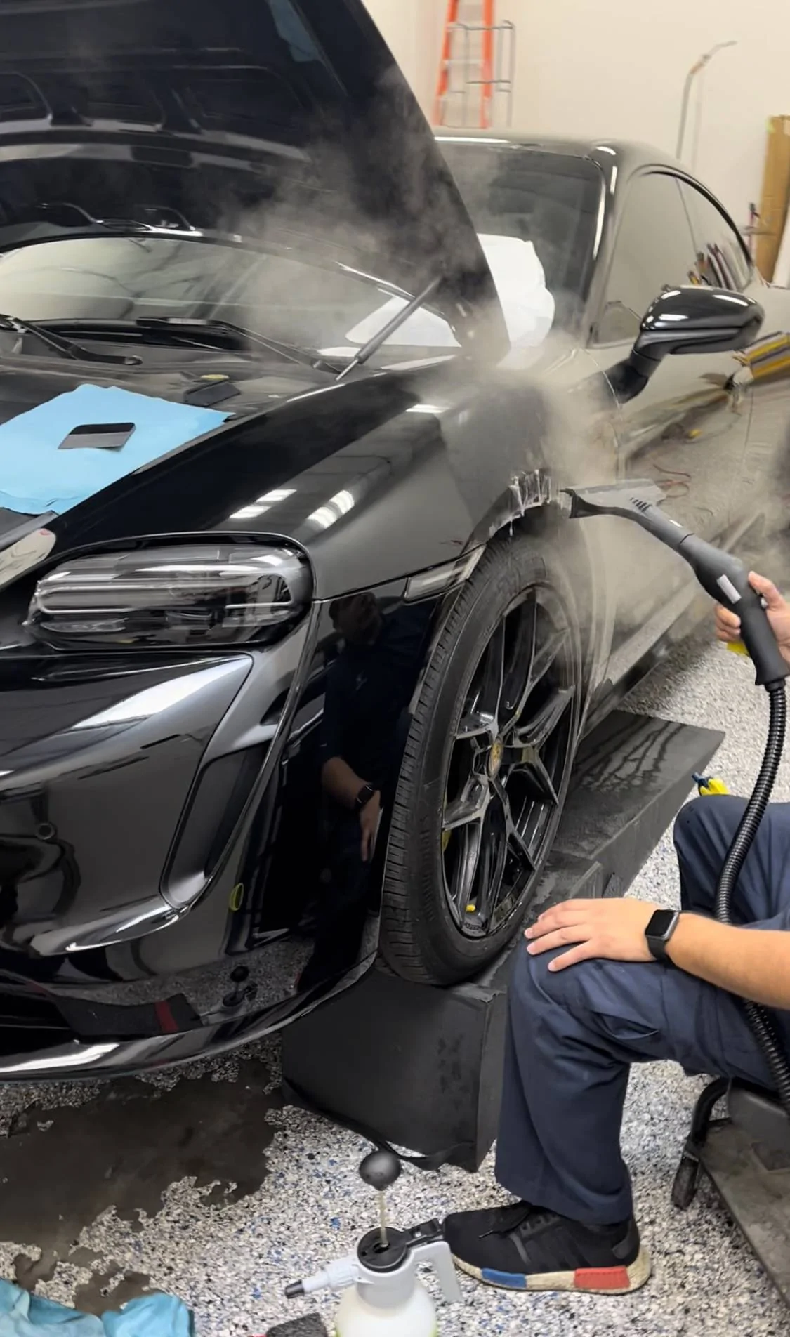 Porsche Taycan Clear protection film (PPF) on the Taycan? IMG-2695