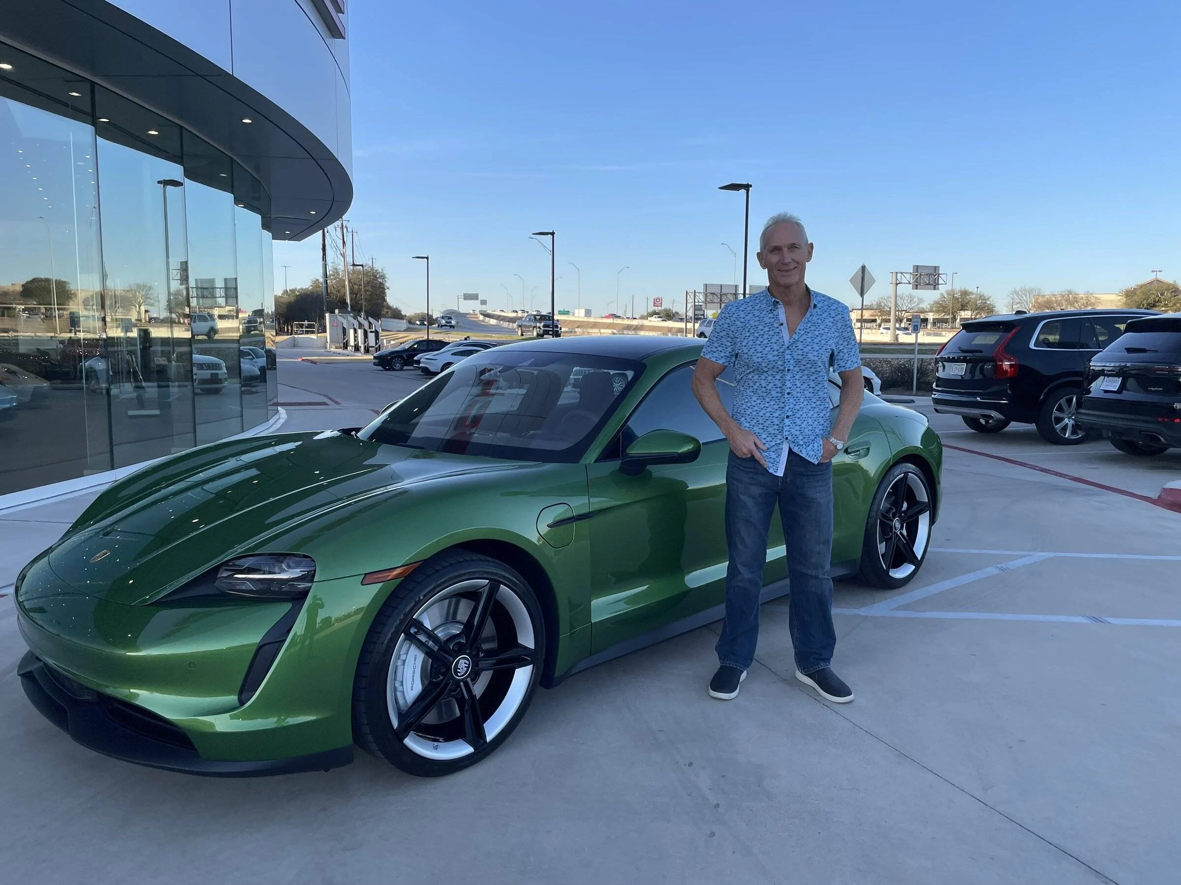 Porsche Taycan My Mamba Green 4S finally made it here... IMG_3432