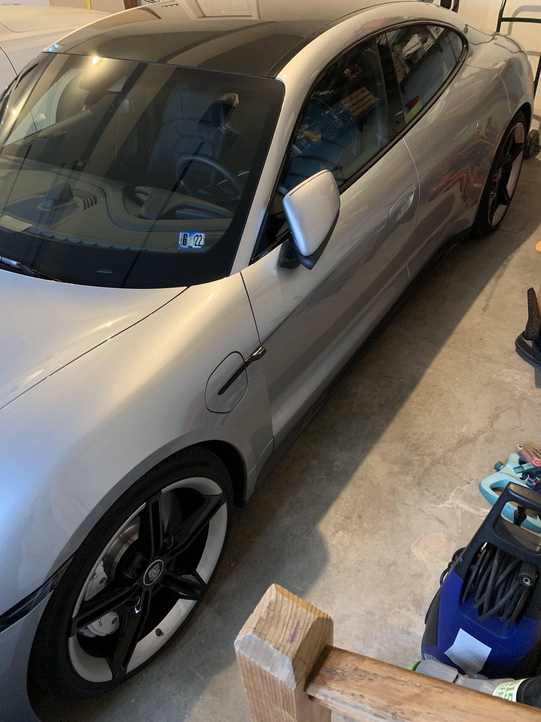 Porsche Taycan 4S Installed 12MM Front/10MM Rear Spacers - Photos IMG_2792