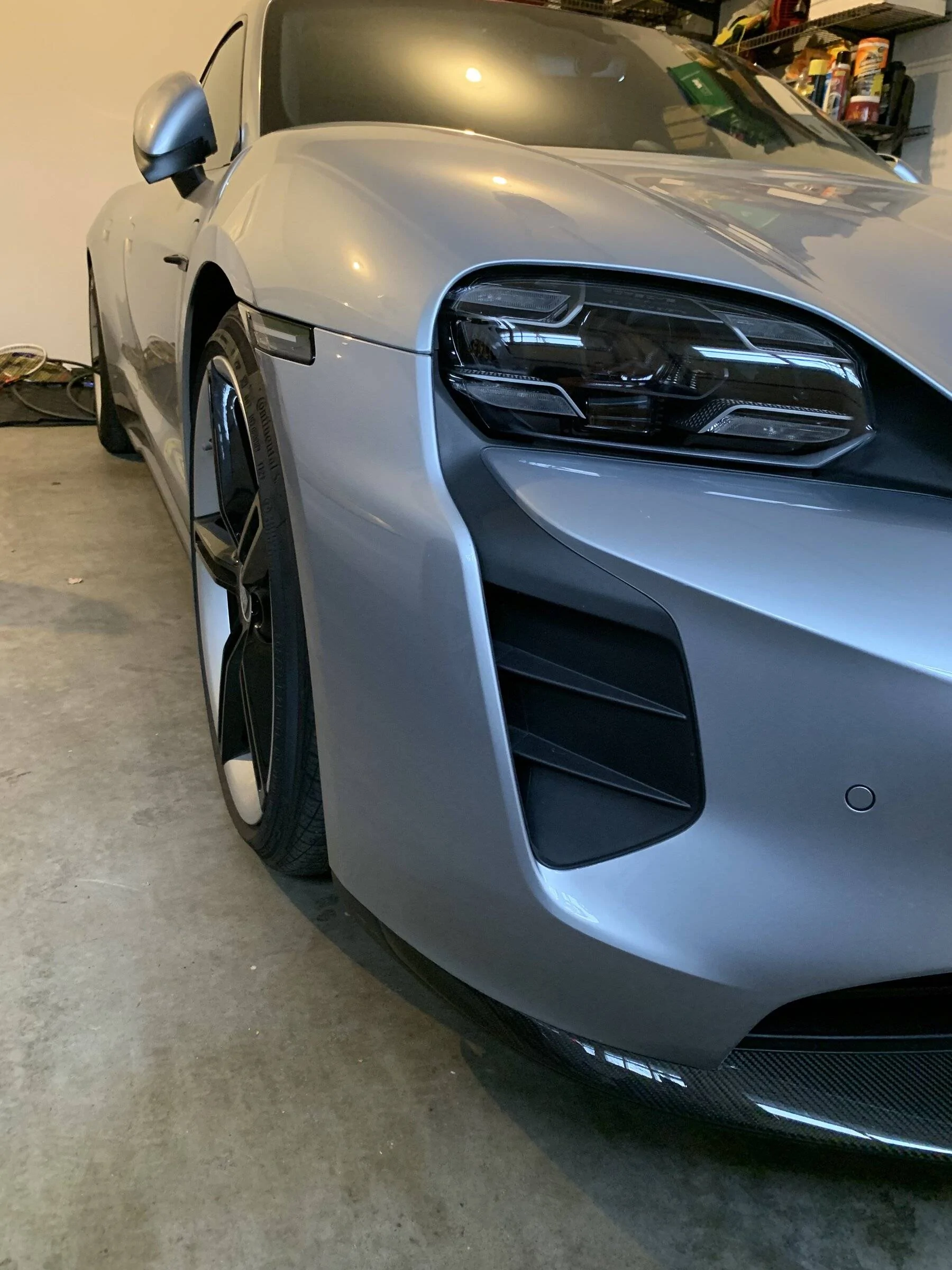 Porsche Taycan 4S Installed 12MM Front/10MM Rear Spacers - Photos IMG_2794