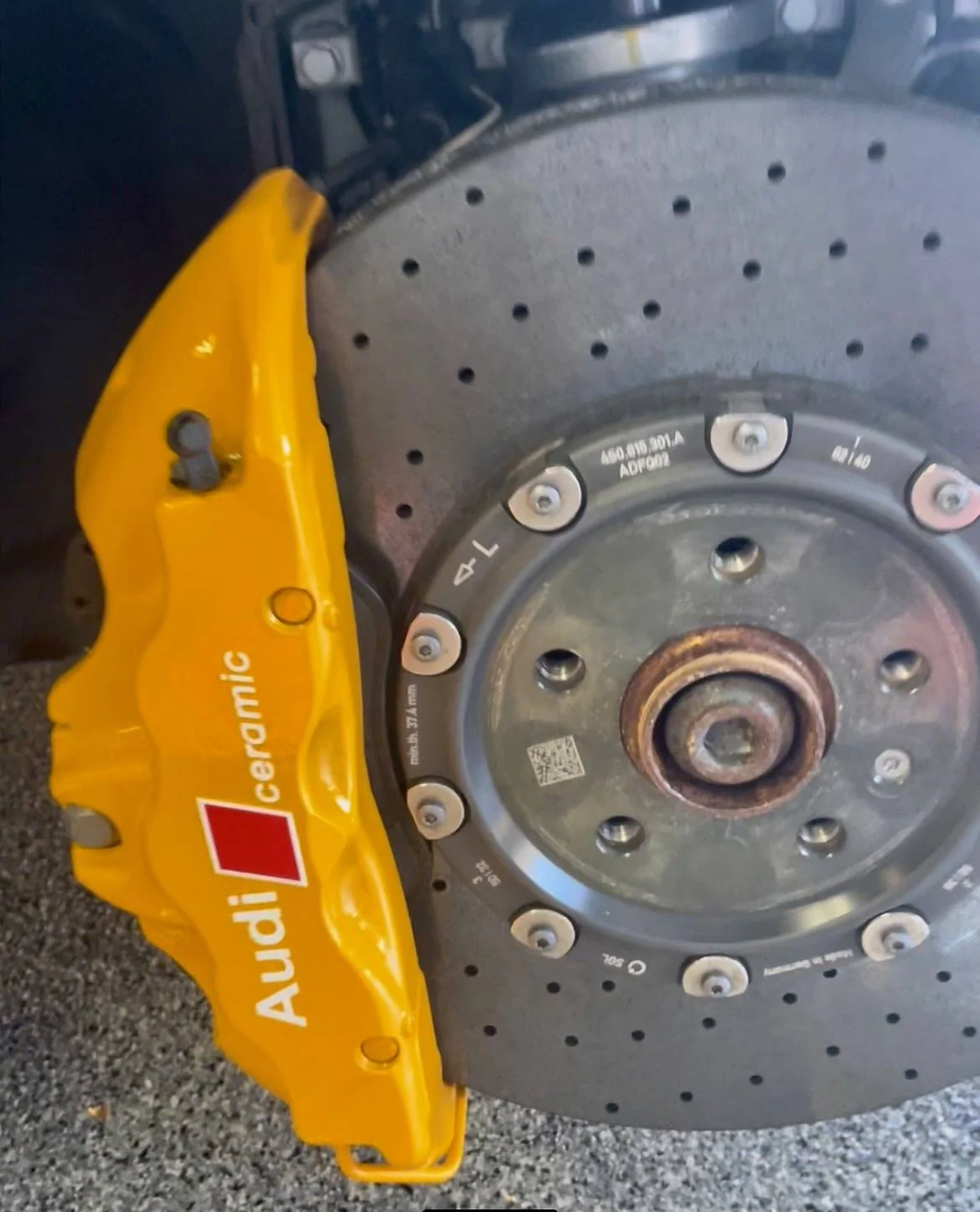 Porsche Taycan Painting Brake Calipers...Need Advice IMG_1930