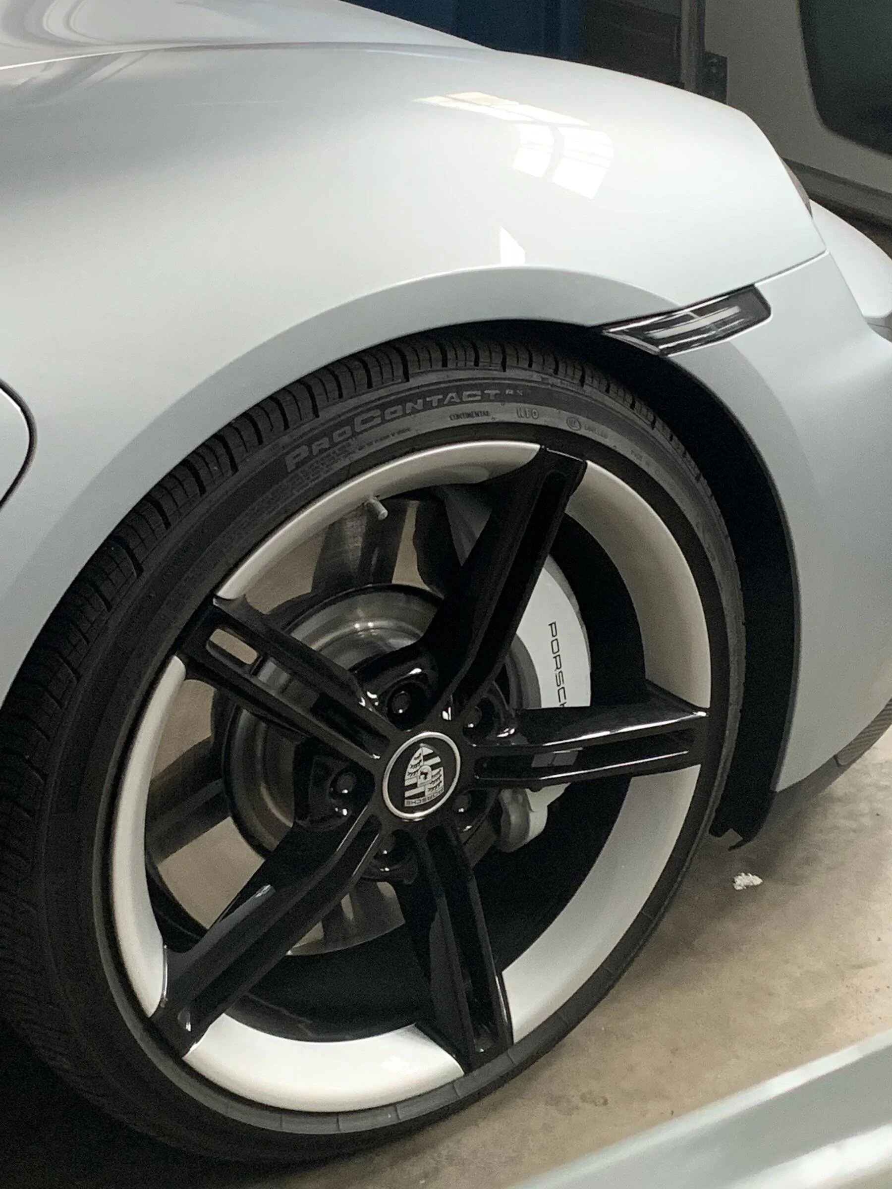Porsche Taycan 4S Installed 12MM Front/10MM Rear Spacers - Photos IMG_2805 copy