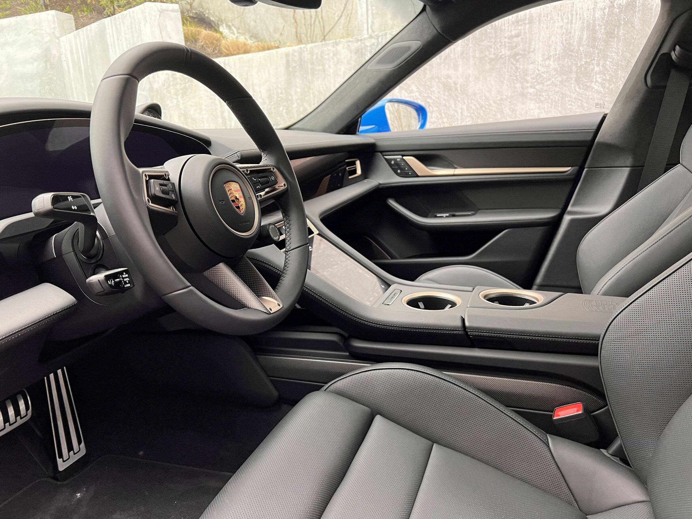 Porsche Taycan Paint to Sample (PTS) Voodoo Blue Taycan Turbo S arrives 6DFF3436-FBD4-4931-A297-335CE3A32774