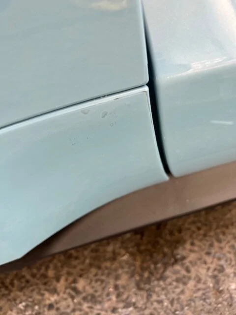 Porsche Taycan Protective film (front) - failure! IMG_2958
