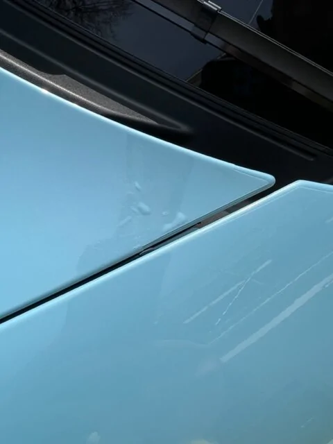 Porsche Taycan Protective film (front) - failure! IMG_2955