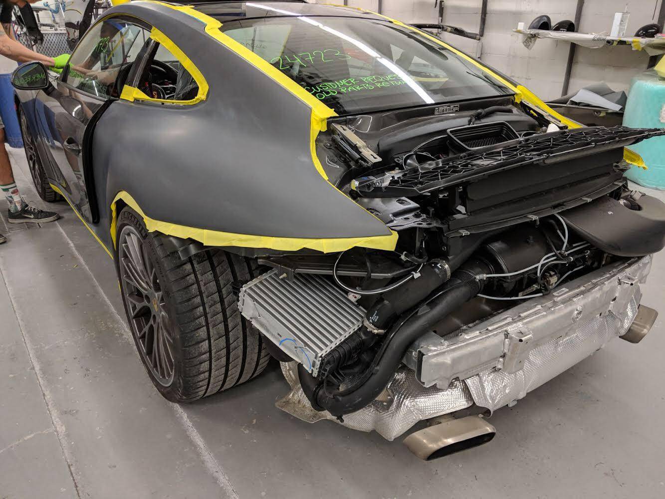 Porsche Taycan Rear Ended. Need advice. 10E59A5E-203C-43E0-BB81-B3E8783756E5