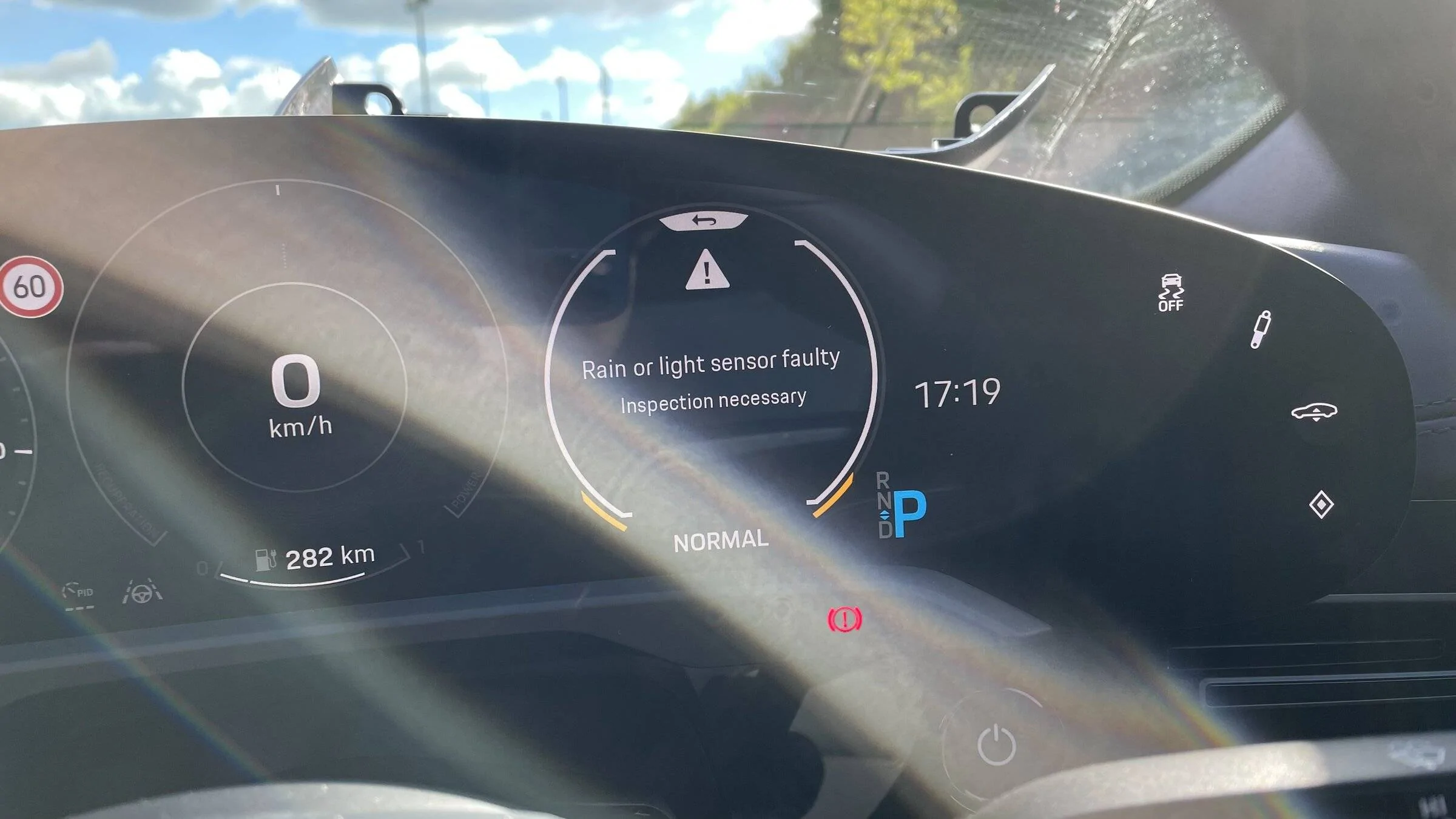 Porsche Taycan Fitcamx dashcam installation IMG_0188