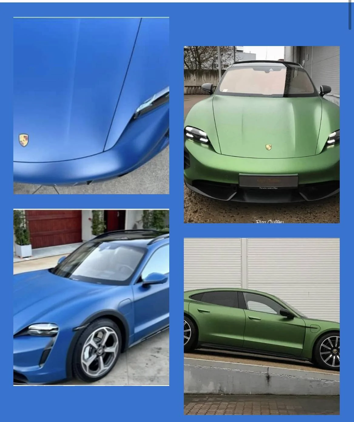 Porsche Taycan Satin PPF mamba or Neptune.... 94012888-C3C1-401F-B850-E897AE71BAB5