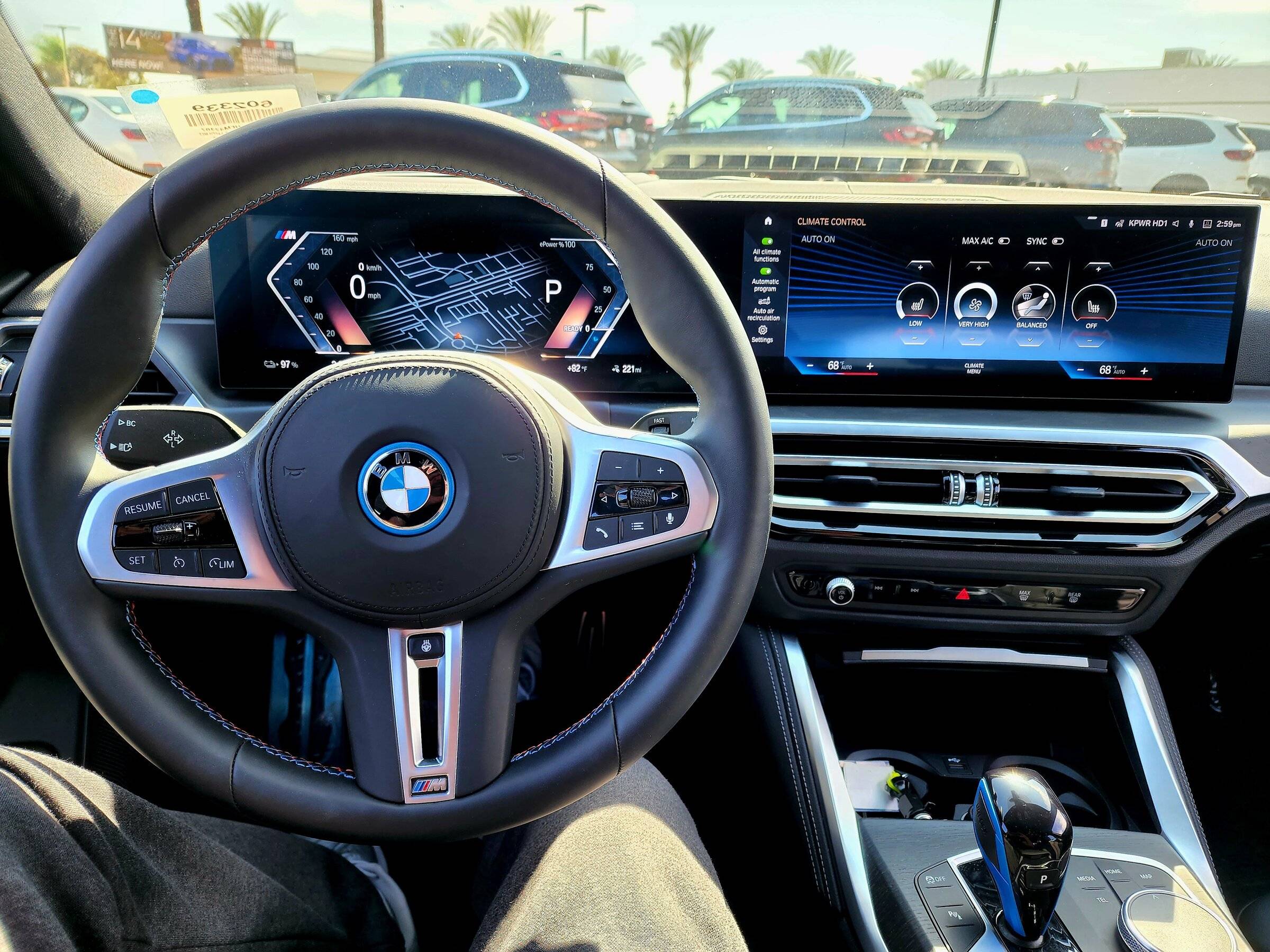 Porsche Taycan BMW I4 M50 test drive 20220404_145957