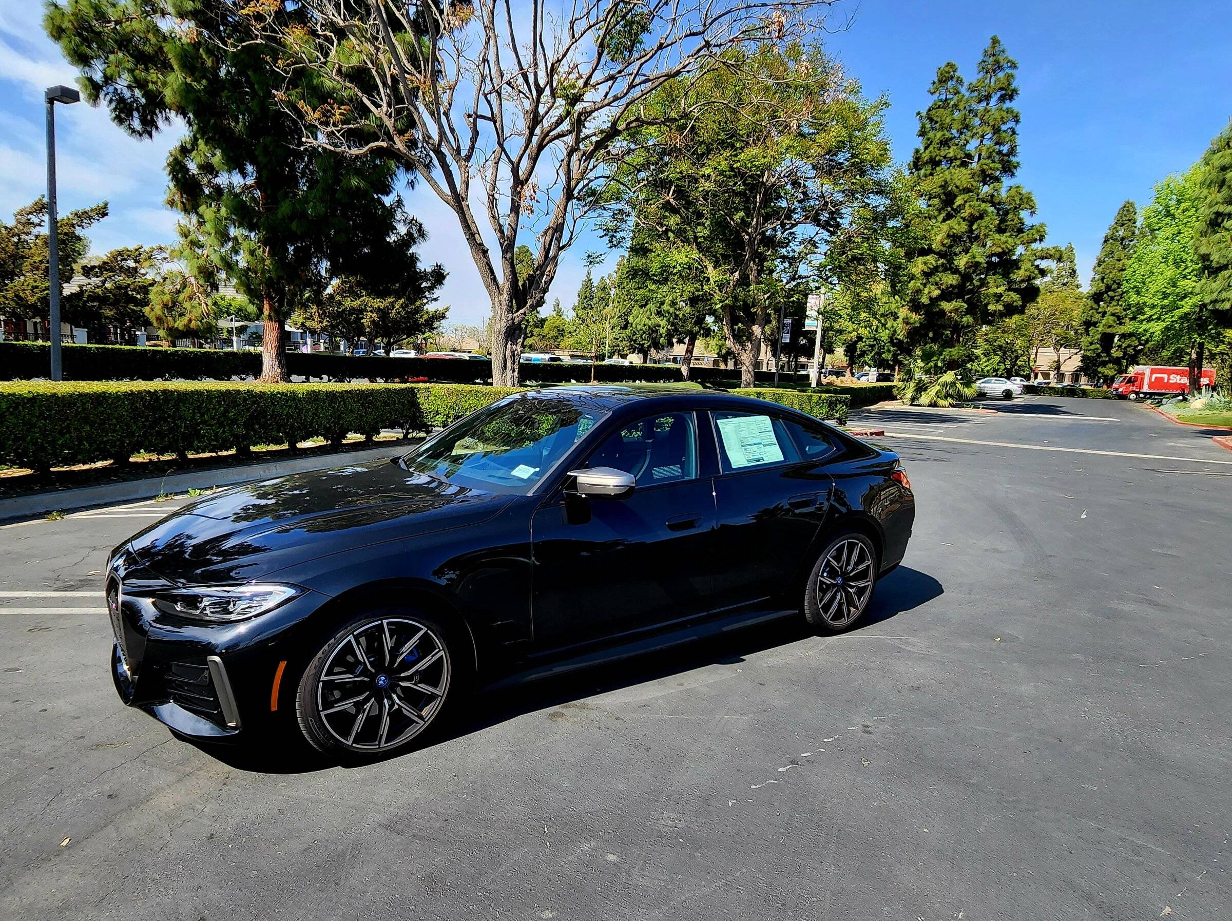 Porsche Taycan BMW I4 M50 test drive 20220404_150625