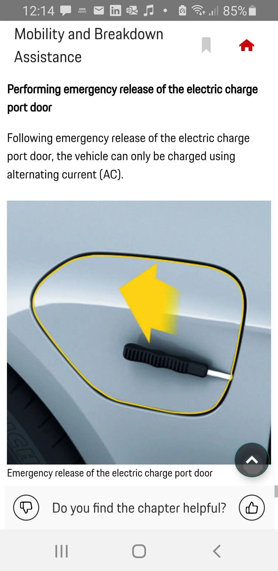 Porsche Taycan Both charging doors won’t open Screenshot_20220405-121411_Porsche Good to kno