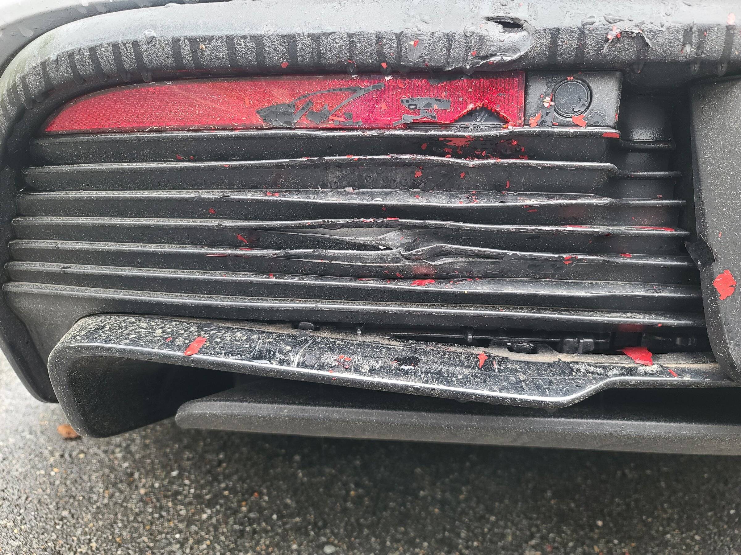 Porsche Taycan Rear Ended 20220405_140701