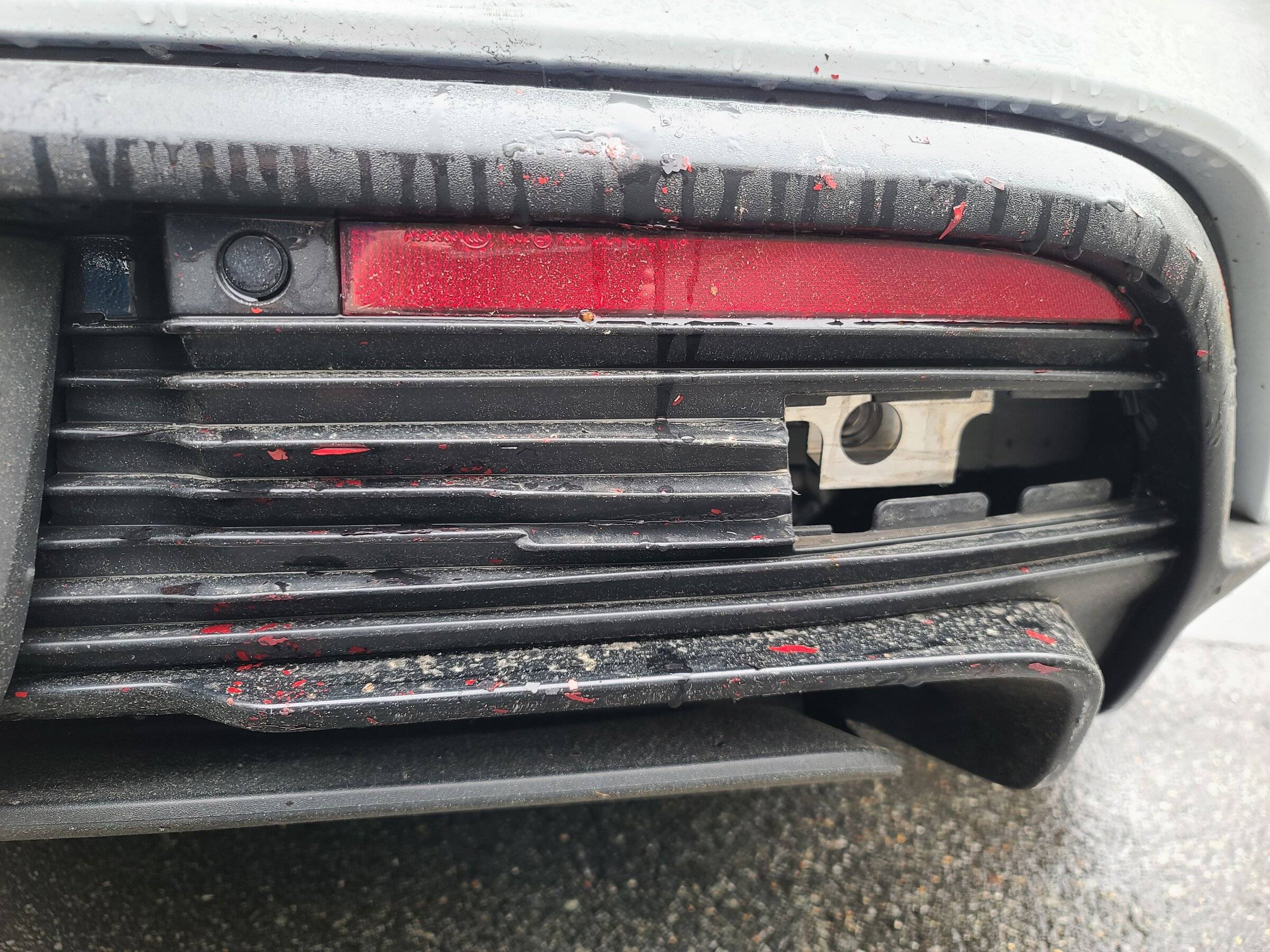 Porsche Taycan Rear Ended 20220405_140723