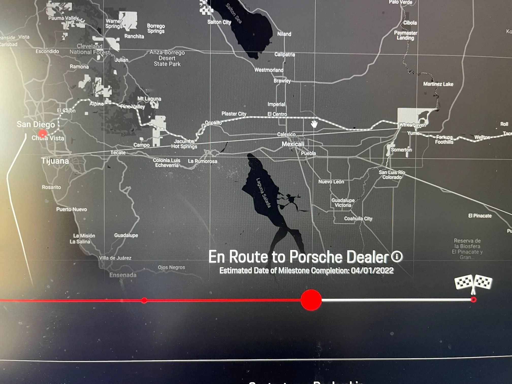 Porsche Taycan April 2022 Deliveries en rout