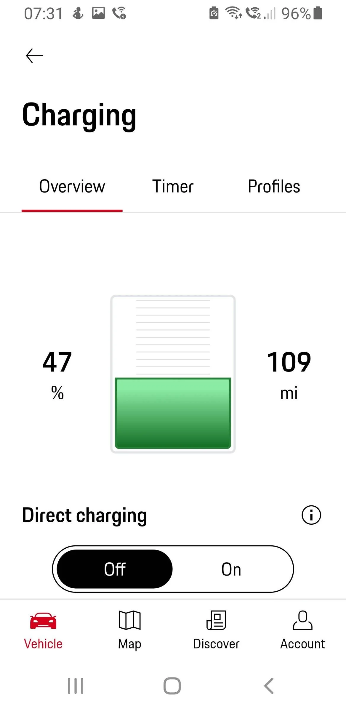 Porsche Taycan Charge over the 80% I setup Screenshot_20220408-073124_My Porsch