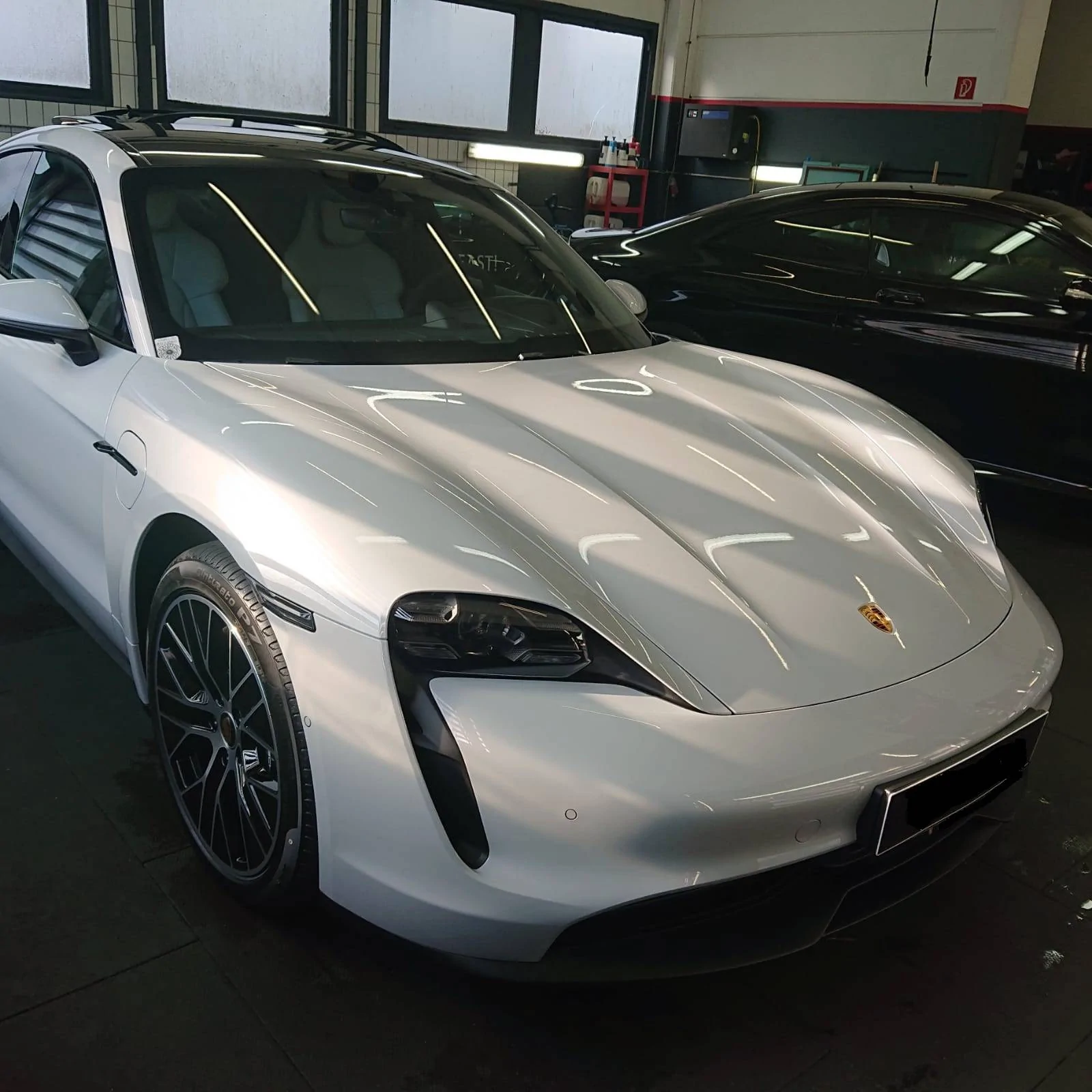 Porsche Taycan Ceramic coating 1