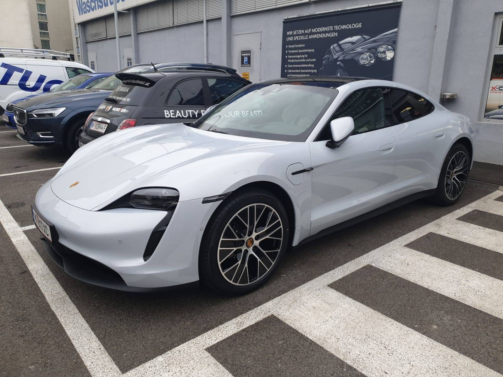 Porsche Taycan Ceramic coating 2