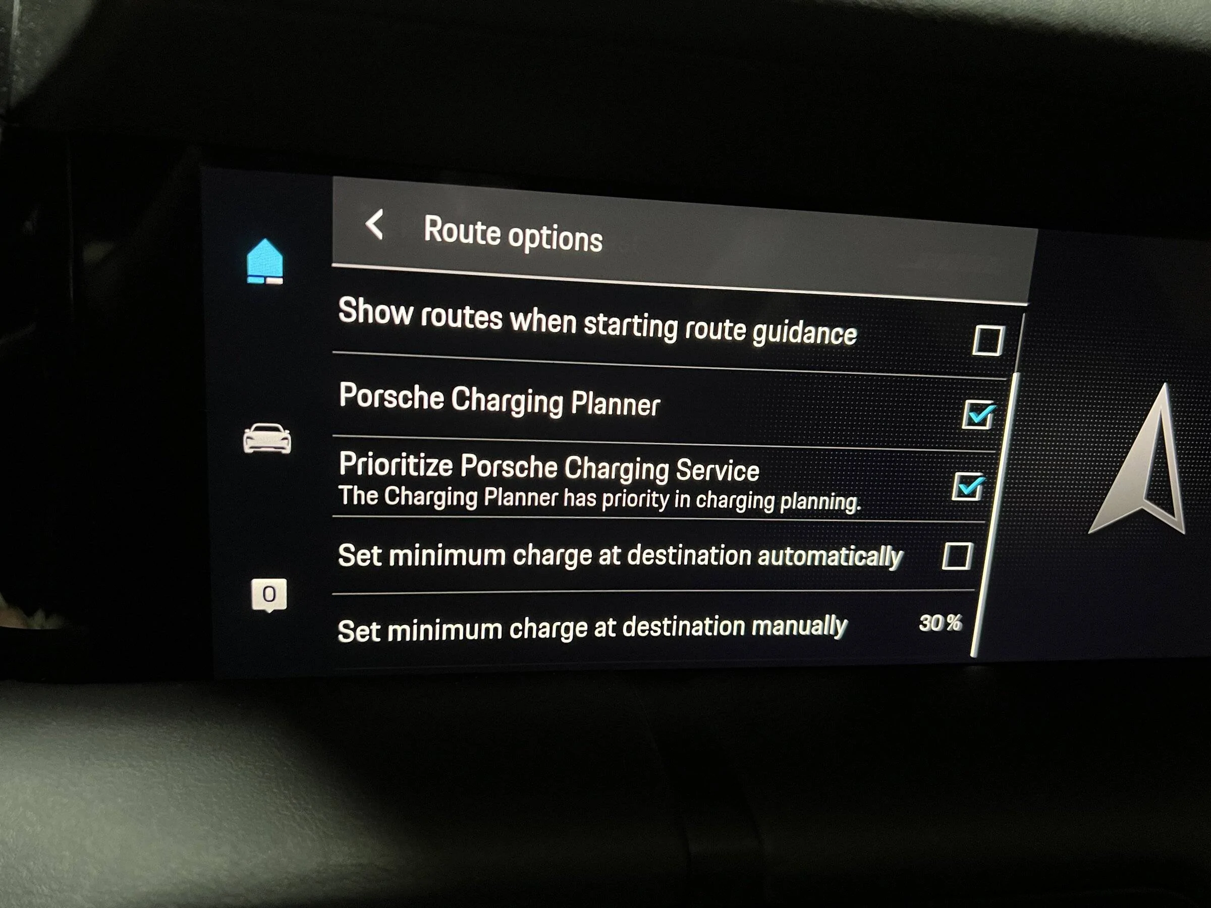 Porsche Taycan Missing Charging Planner IMG_0006