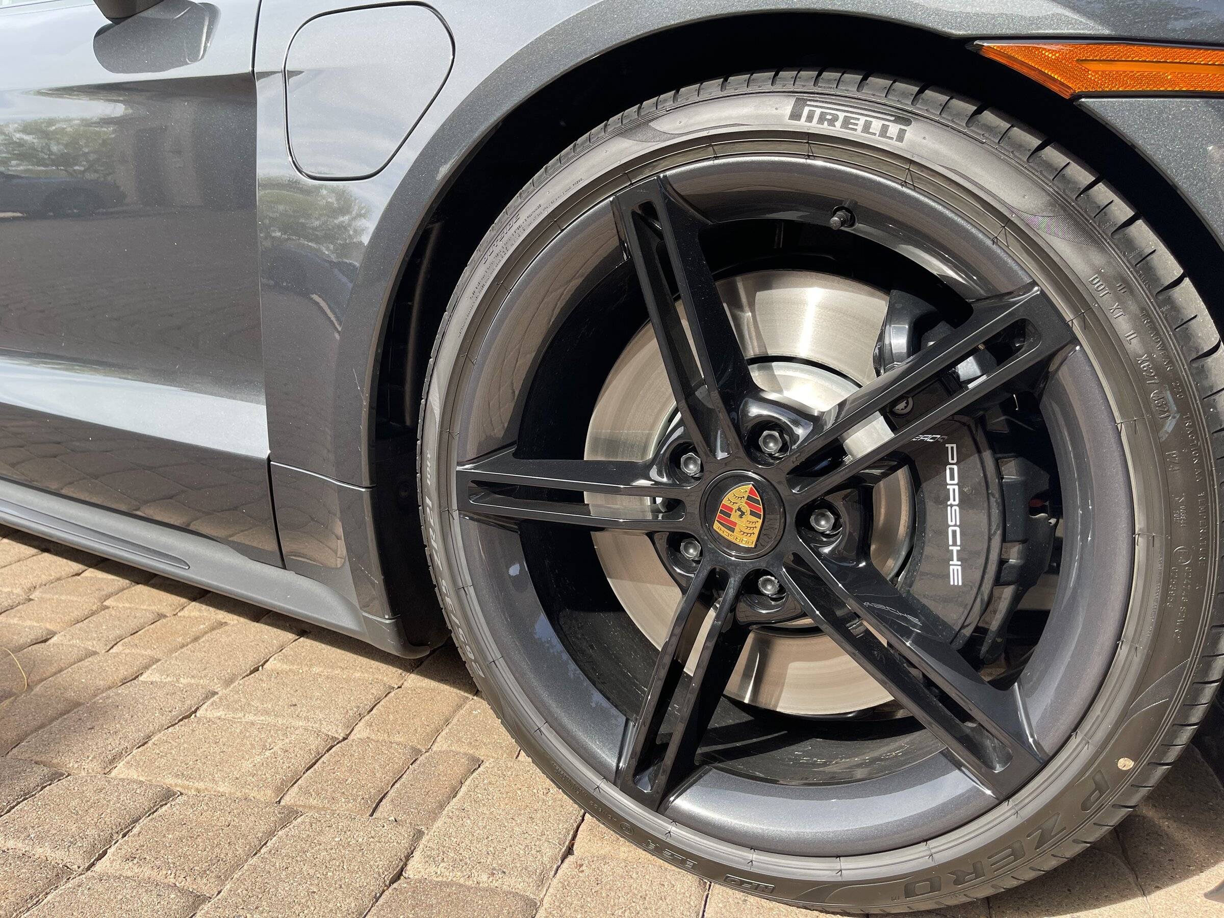 Porsche Taycan Volcano Grey 4S Delivered 3E02999D-0FCE-41B9-B76A-CEA5421395EC