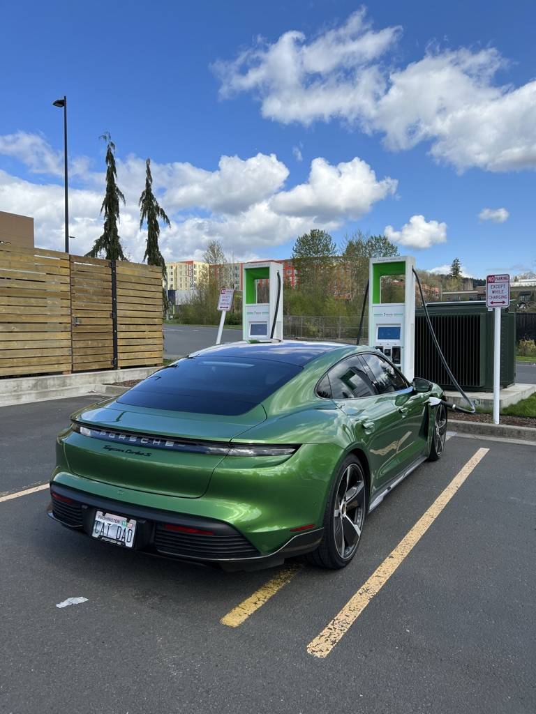 Porsche Taycan Seattle, WA <-> Ashland, OR (April 2022, Taycan Turbo S, ~1000mi) 099B1A5F-47FC-4087-8BDA-17B315CC9A78_1_105_c