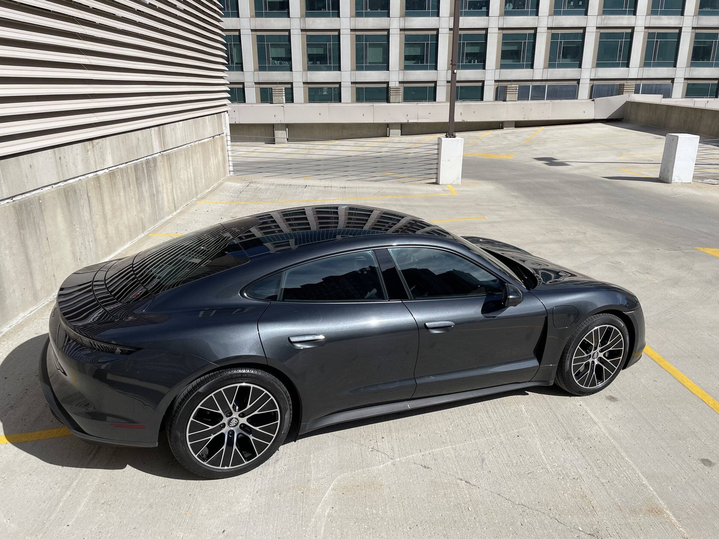 Porsche Taycan New Owner Volcano Grey IMG_2369