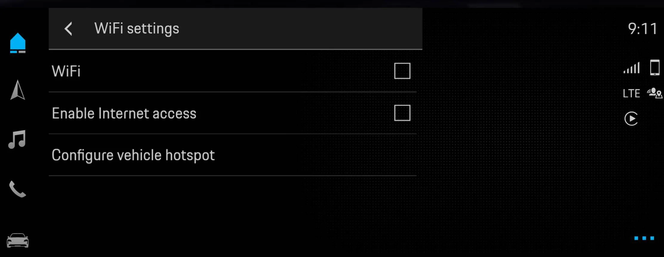 Porsche Taycan Hard-wired internet connection? 1649834919374