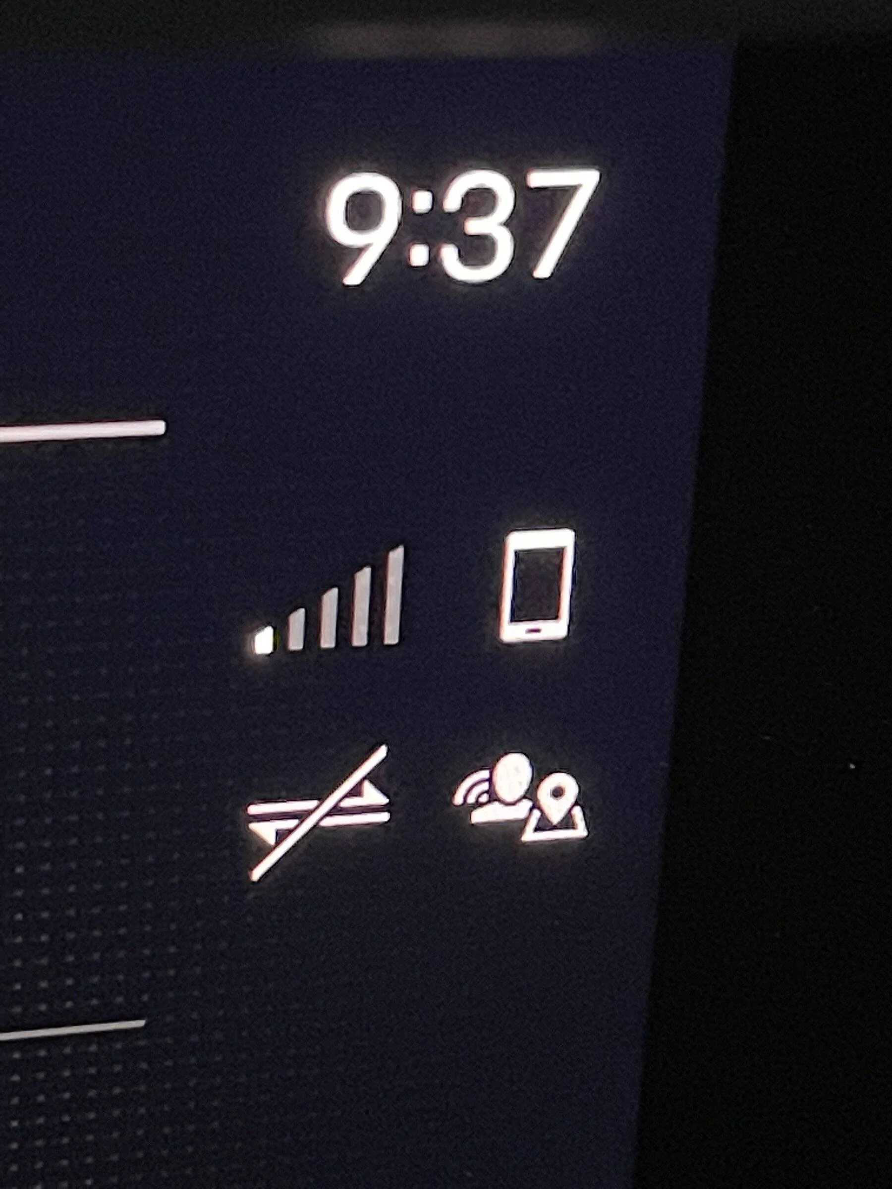 Porsche Taycan Anybody knows what this Icon means in the PCM IMG_6142