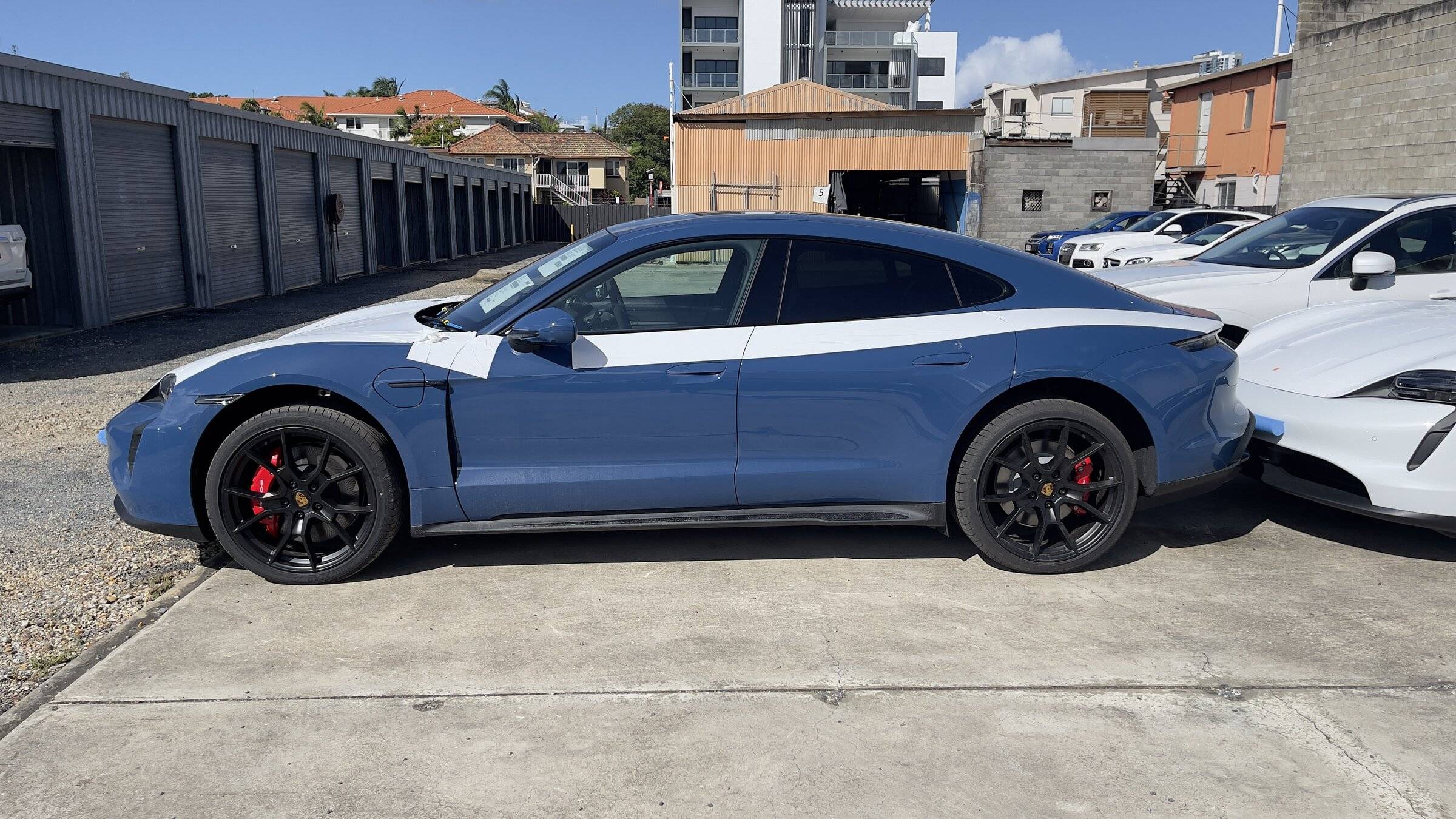Porsche Taycan First Neptune Blue GTS Sedan? IMG-3342