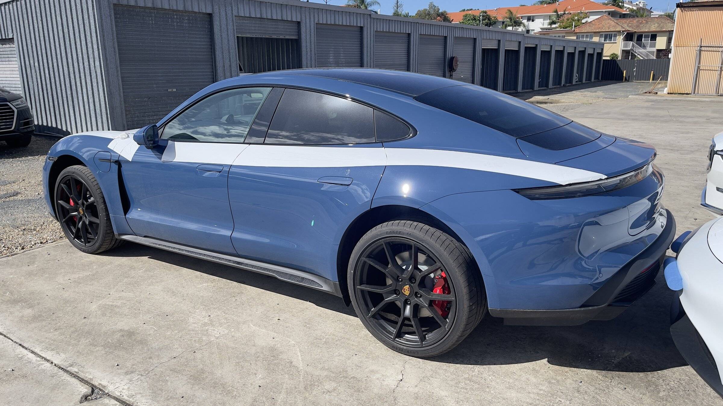 Porsche Taycan First Neptune Blue GTS Sedan? IMG-3343