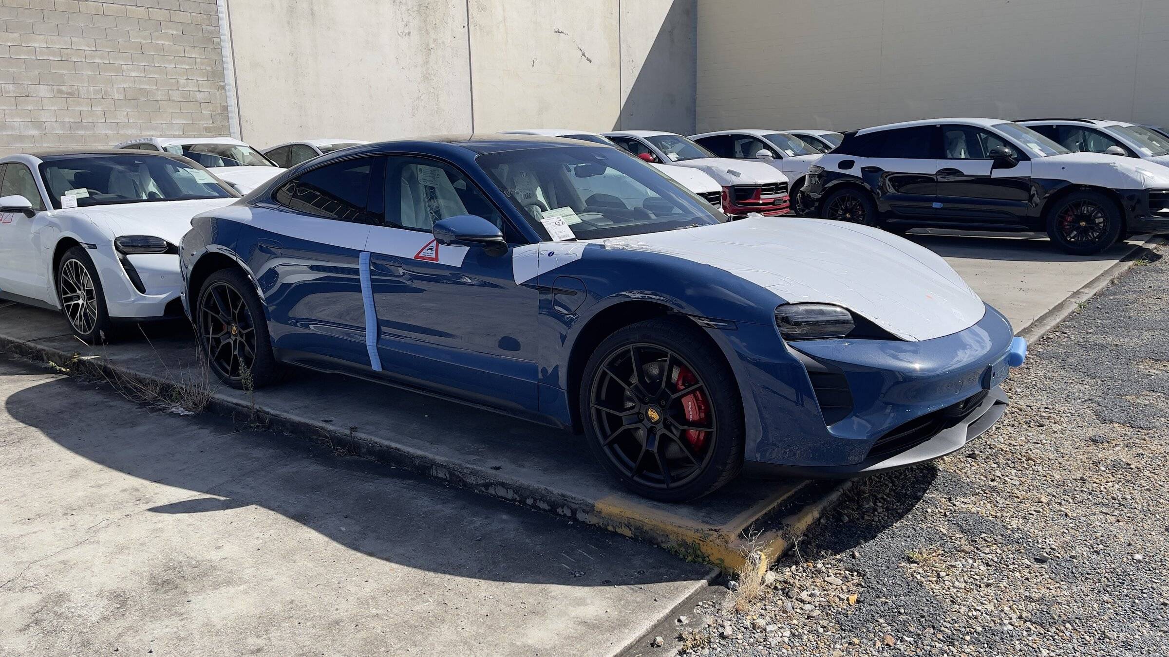 Porsche Taycan First Neptune Blue GTS Sedan? IMG-3341