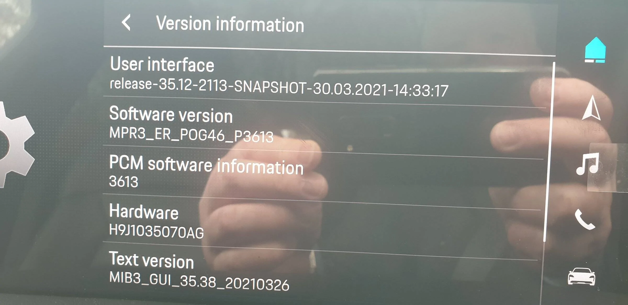 Porsche Taycan ? PCM 6 Update Announcement [Update: Retrofit Being Explored For Existing Taycans] 20220411_100608