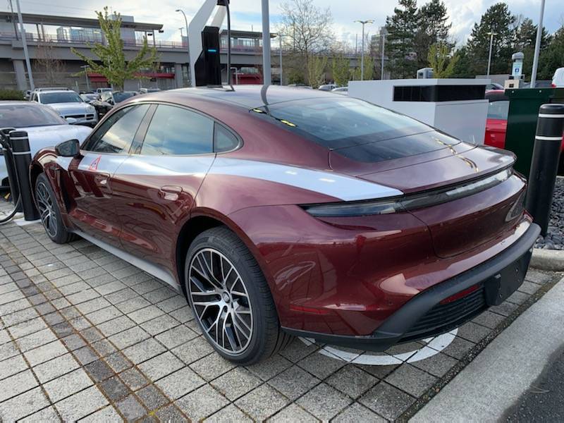 Porsche Taycan April 2022 Deliveries IMG_2741